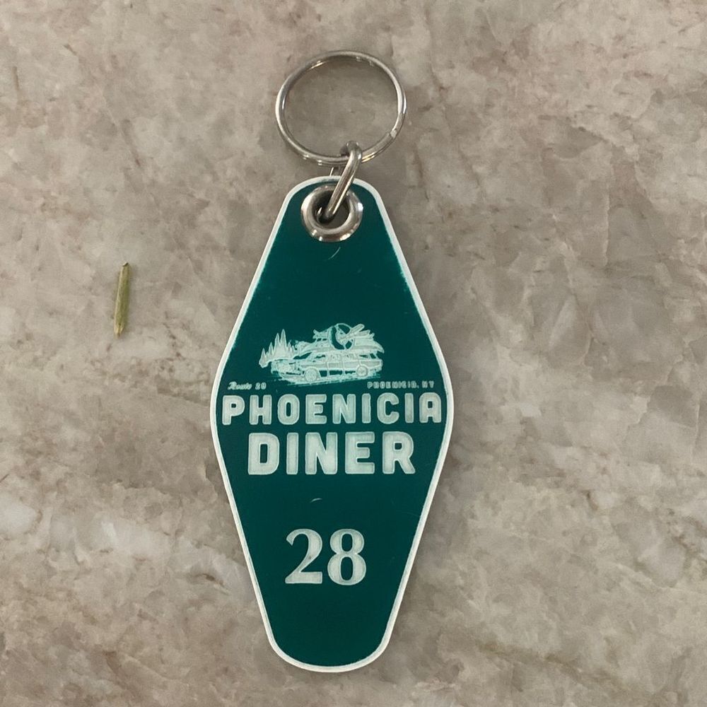 Vintage PHOENICIA DINER Keychain